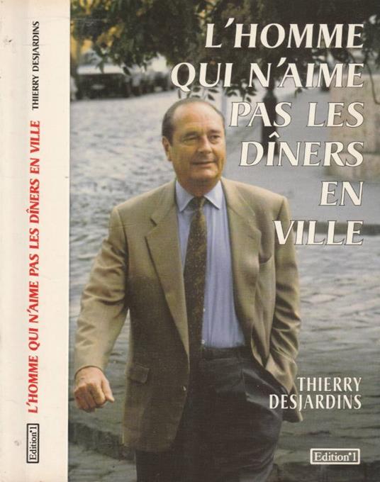 L'homme qui n'aime pas les diners en ville - copertina