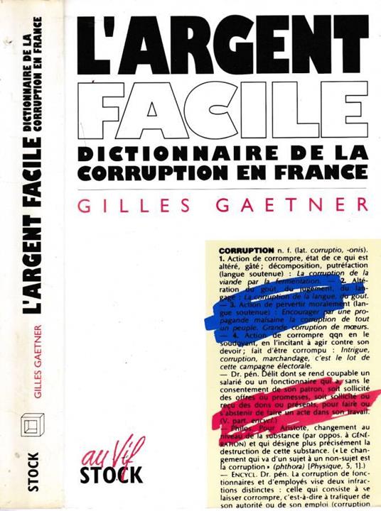 L'argent facile - copertina