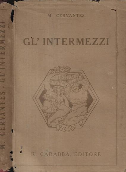 Gl'intermezzi - copertina