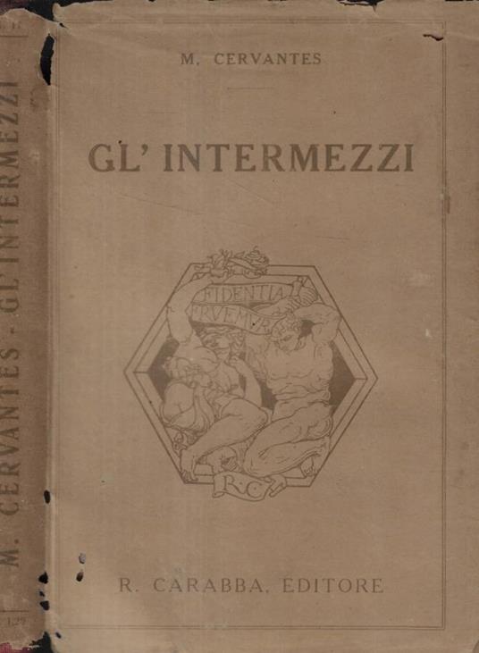 Gl'intermezzi - copertina
