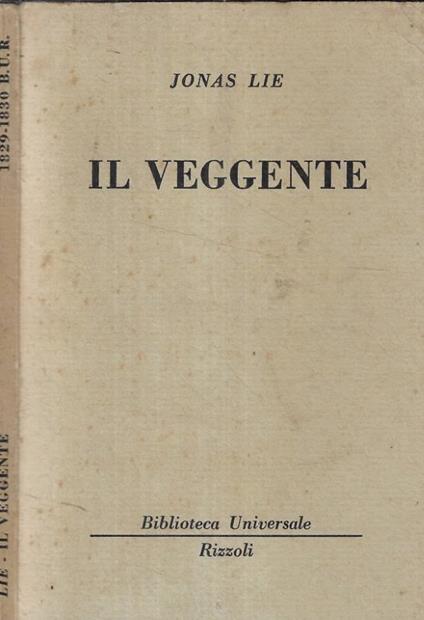 Il veggente - Jonas Lie - copertina