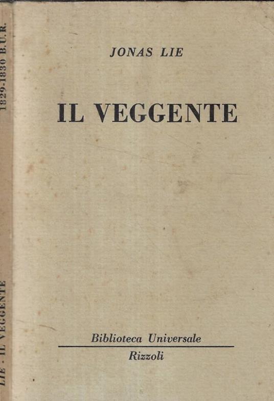Il veggente - Jonas Lie - copertina