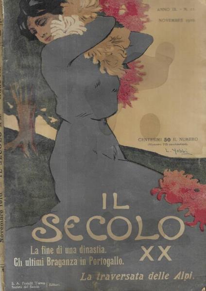 Il secolo XX n. 11 Anno 1910 - copertina