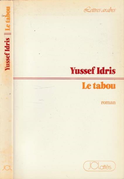 Le tabou - Yussef Idris - copertina