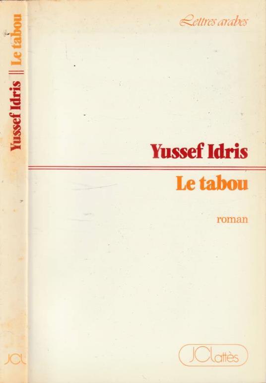 Le tabou - Yussef Idris - copertina