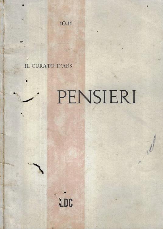 Pensieri - copertina