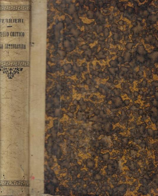 Guida allo studio critico della letteratura - copertina