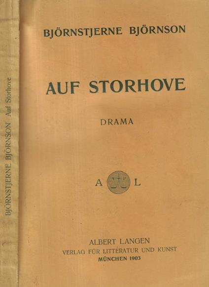 Auf storhove - copertina