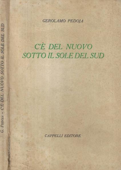 C'è del nuovo sotto il sole del sud - copertina