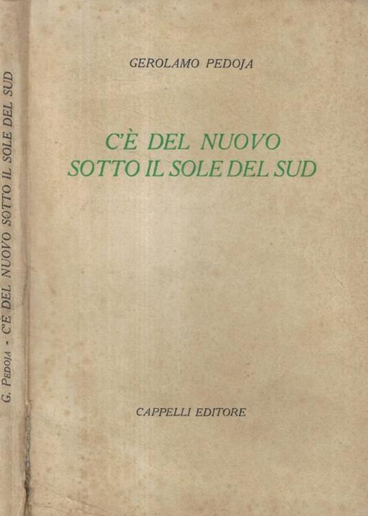 C'è del nuovo sotto il sole del sud - copertina