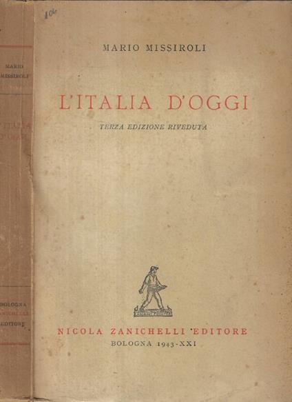 L'Italia d'oggi - copertina