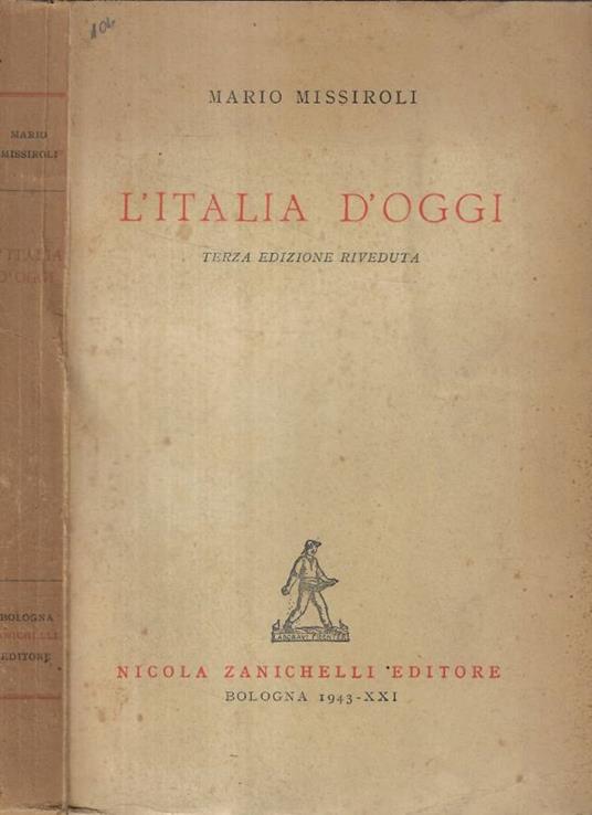 L'Italia d'oggi - copertina