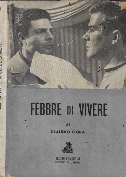 Febbre di vivere - copertina