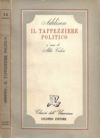 Addison: Il Tappezziere Politico - copertina