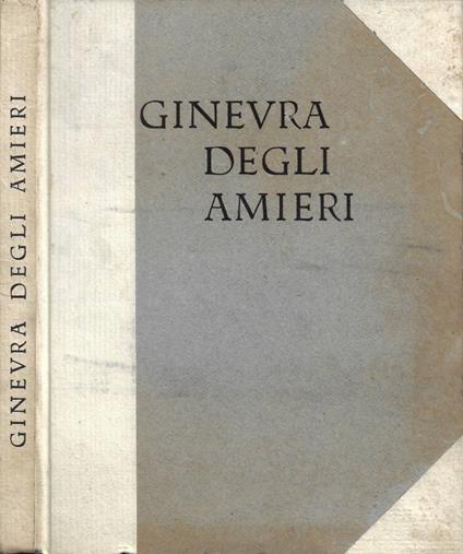Ginevra degli Amieri - copertina