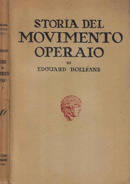 Storia del movimento operaio - copertina