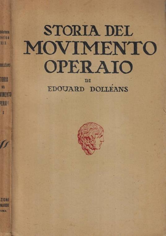 Storia del movimento operaio - copertina