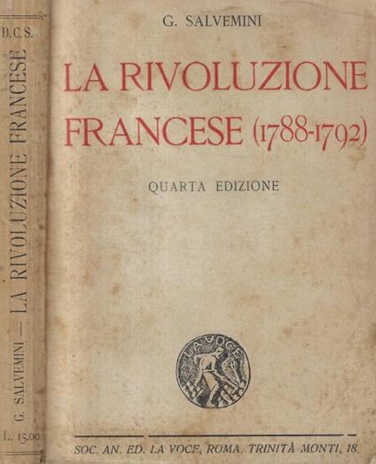 La Rivoluzione Francese - copertina