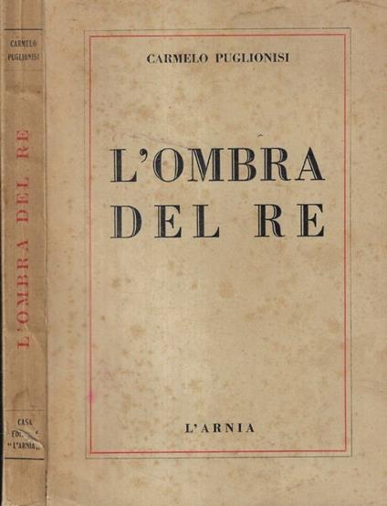 L'ombra del re - copertina