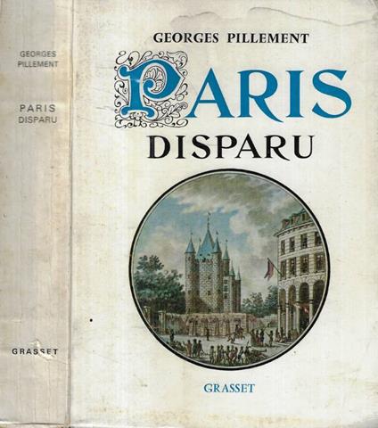 Paris disparu - copertina
