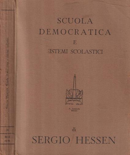 Scuola democratica e sistemi scolastici - copertina