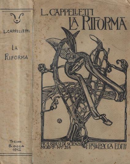 La riforma - Licurgo Cappelletti - copertina