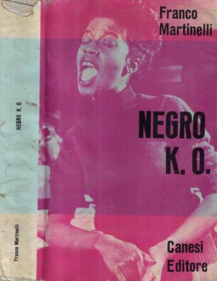 Negro K.O - Franco Martinelli - copertina