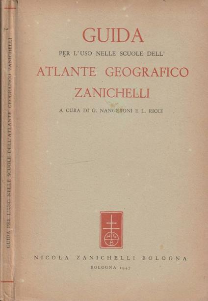 Atlante Geografico Zanichelli - copertina
