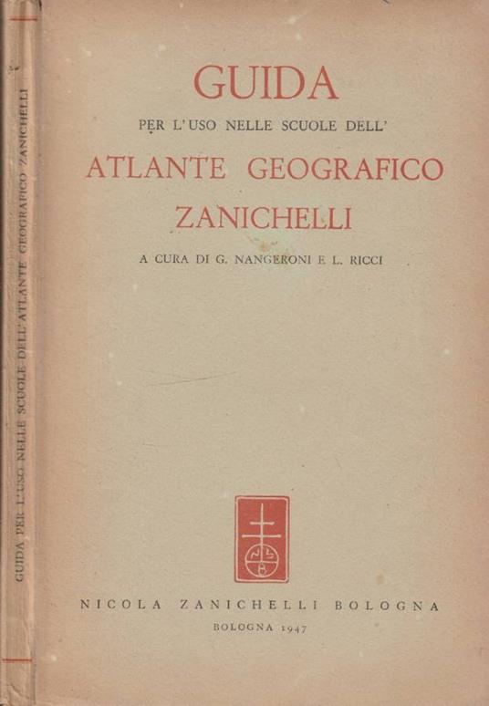 Atlante Geografico Zanichelli - copertina