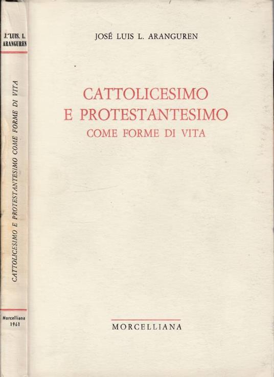Cattolicesimo e protestantesimo - copertina