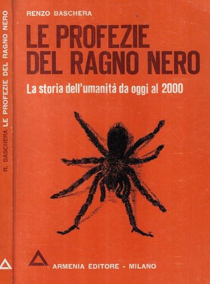 Le profezie del ragno nero - Renzo Baschera - copertina