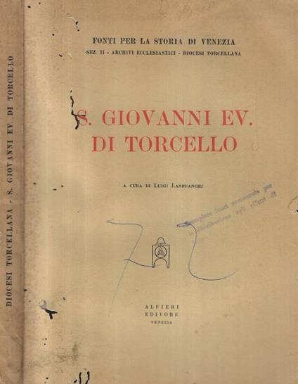 S. Giovanni Ev. di Torcello - copertina