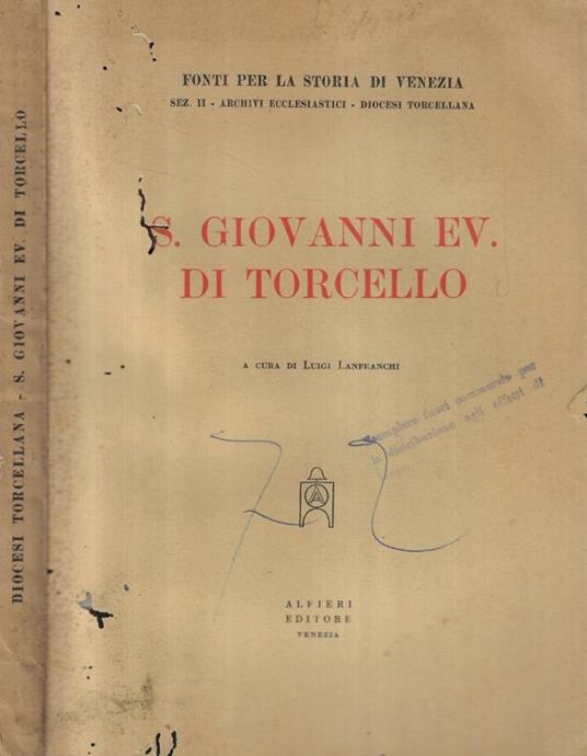 S. Giovanni Ev. di Torcello - copertina