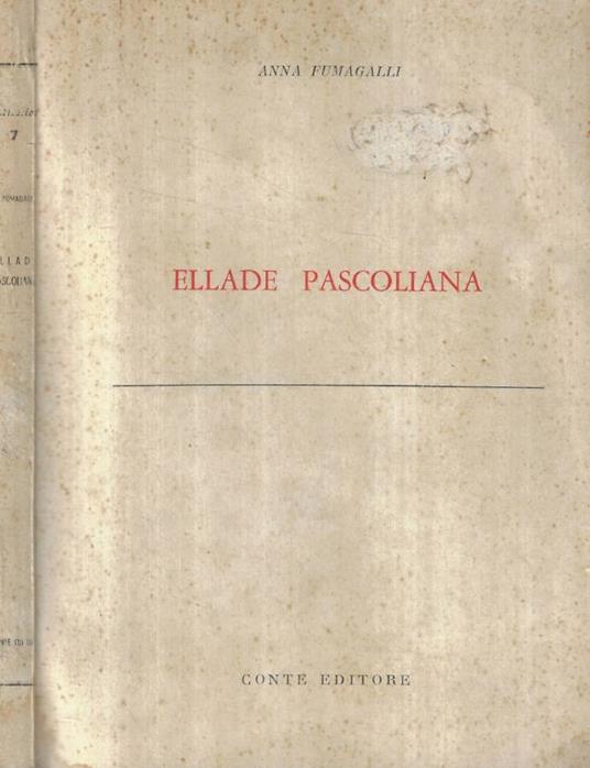 Ellade Pascoliana - copertina