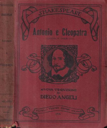 Antonio e Cleopatra - copertina