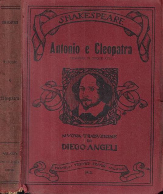 Antonio e Cleopatra - copertina