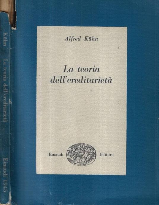 La teoria dell'ereditarietà - copertina