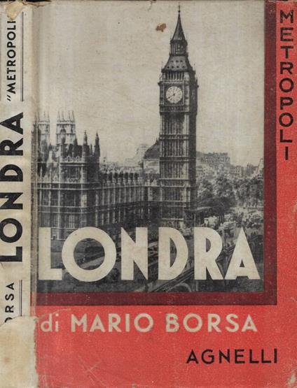 Londra - Mario Borsa - copertina