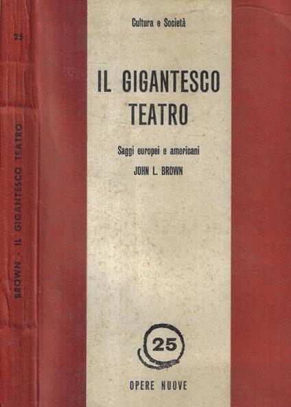 Il gigantesco teatro - copertina