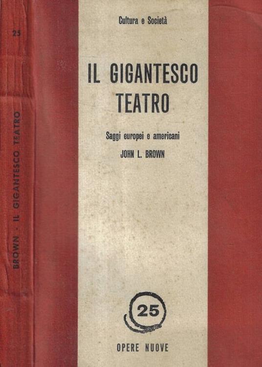 Il gigantesco teatro - copertina