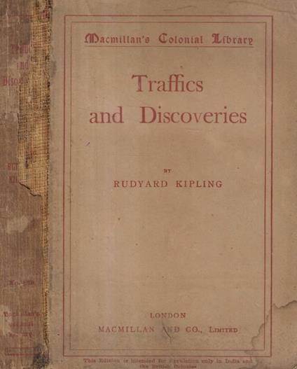 Traffics and Discoveries - Rudyard Kipling - copertina