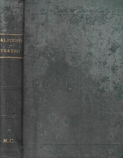 Teatro scelto - Vittorio Alfieri - copertina