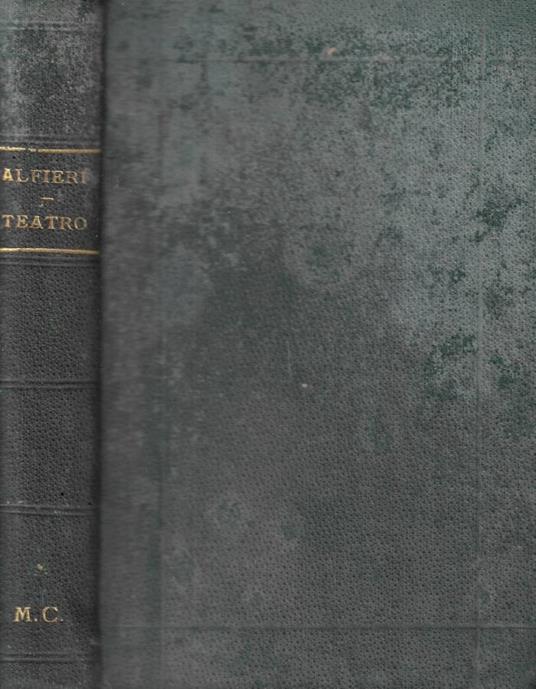 Teatro scelto - Vittorio Alfieri - copertina