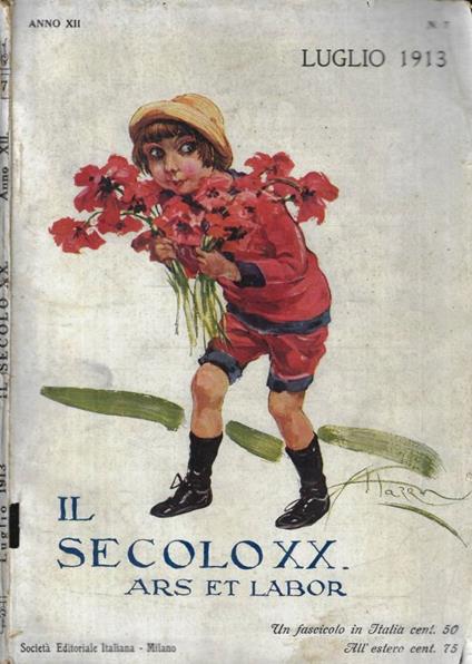 Il secolo XX n. 7 Anno 1913 - copertina