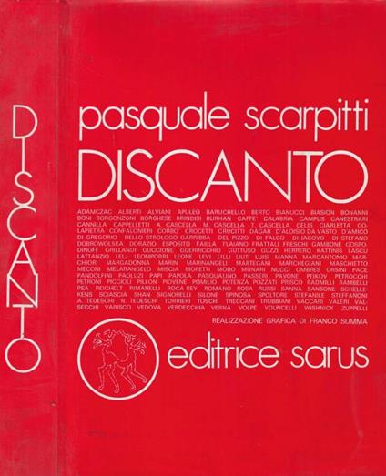 Discanto - copertina