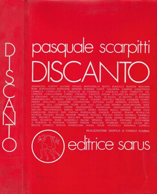 Discanto - copertina