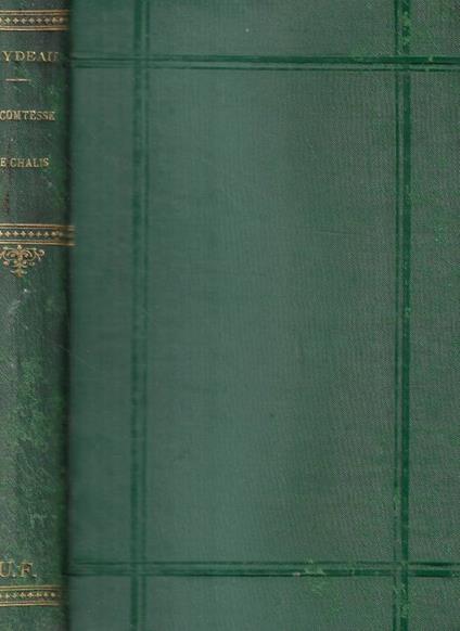 La Comtesse de Chalis ou les moeurs du jour 1867 - copertina