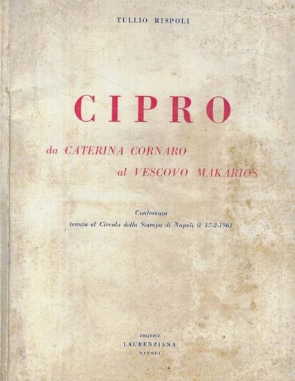 Cipro - Tullio Rispoli - copertina