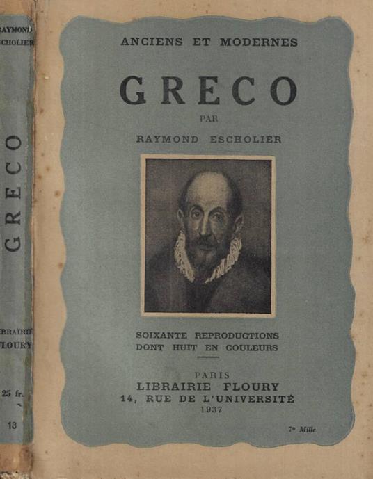 Greco - copertina