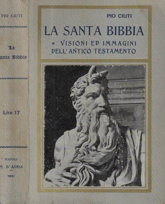 La Santa Bibbia - copertina
